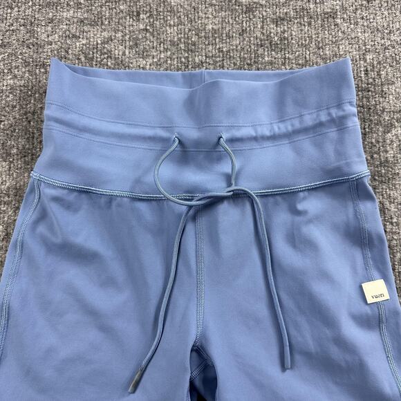Vuori Daily Shorts Womens Small Blue High Rise Drawstring Athletic Yoga Workout - Picture 7 of 16